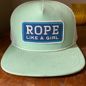 Mint Green and Blue Kids Cap